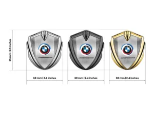 BMW Emblema Fender Badge Disegno Minimal Standard